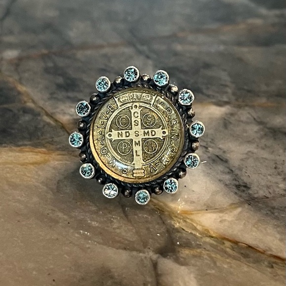 VIRGIN SAINTS & ANGELS SAN BENITO RING - Picture 3 of 11